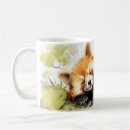 Search for red panda mugs Fun