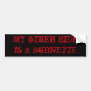 Search for redhead bumper stickers Humour