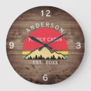 Search for cabin clocks Rustic