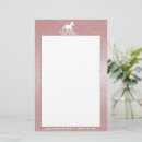 Search for unicorn stationery paper Pink