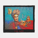 Search for frida kahlo blankets Flowers