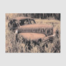 Search for vintage car tissue paper Retro