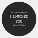 Search for ignored stickers Time