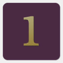 Search for number 1 stickers Gold
