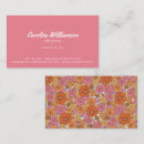 Search for flower business cards Modern