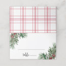 Search for holiday place cards Winter