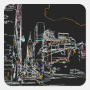 Search for manhattan skyline stickers Colourful