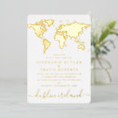 Search for journey wedding invitations World map