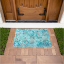 Search for mermaid doormats Aqua