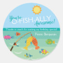 Search for fish thank you stickers Fishing