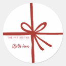 Search for red ribbon bow stickers Simple