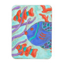 Search for fishes rectangular magnets Blue