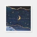 Search for celestial napkins Stars and moon
