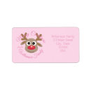 Search for rudolph return address labels Cute