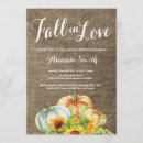 Search for burlap bridal shower invitations Fall in love