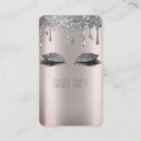 Search for metallic silver business cards Beauty