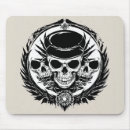 Search for skull tattoo mouse mats Design