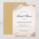 Search for agate bridal shower invitations Elegant