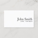 Search for dog training business cards Trainer