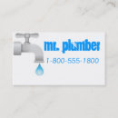 Search for trade business cards Plumbing
