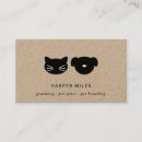 Search for cat business cards Groomer
