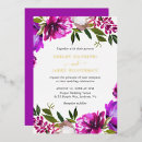 Search for fuchsia and gold wedding invitations Floral
