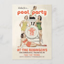 Search for retro pool Pool party birthday
