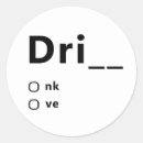 Search for drinking and driving stickers Drive