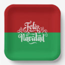 Search for feliz navidad plates Elegant