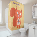 Search for squirrel shower curtains Cartoon