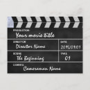 Search for director postcards Clapperboard