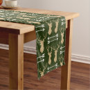 Search for forest green table runners Rustic