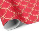 Search for red and gold wrapping paper Chic