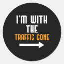 Search for traffic cone stickers Spooky season