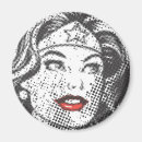 Search for red lips magnets Woman