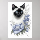 Search for siamese cats posters Illustration