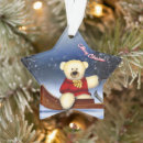 Search for sleigh christmas tree decorations Bear