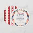 Search for fourth of july birthday invitations Stars and stripes