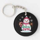 Search for funny snowman key rings Santa claus
