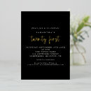 Search for black silver 21st birthday invitations Glam