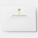 Search for beach wedding envelopes Hawaiian