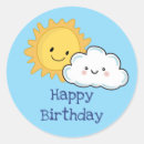 Search for happy smiling cloud stickers Cute
