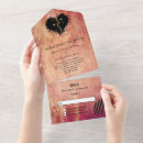 Search for heart broken invitations Red