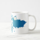 Search for paint splashes mugs Blue