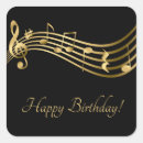 Search for happy birthday music stickers Musician