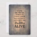 Search for alive invitations Funny