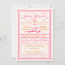 Search for orange damask invitations Vintage