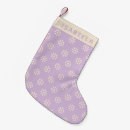 Search for lavender christmas stockings Girly