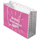 Search for funny birthday gift bags Typography