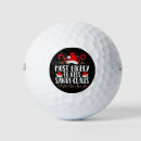 Search for santa claus golf balls Xmas